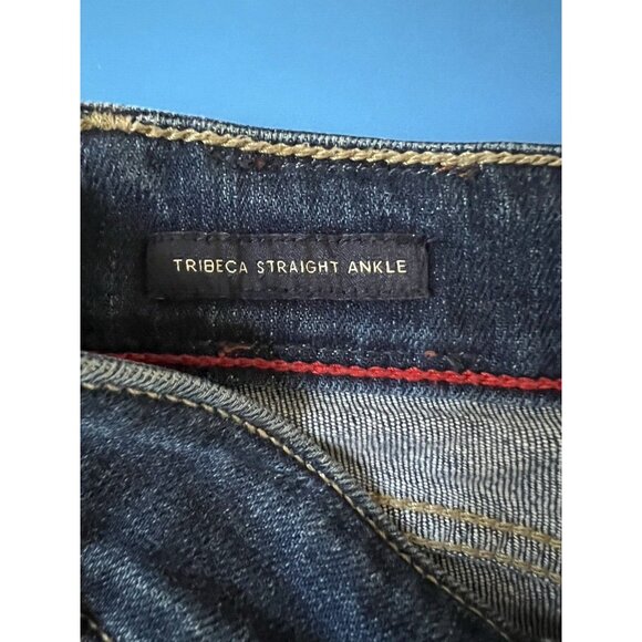 Tommy Hilfiger Jeans Womens Size 10 Tribeca Straight Ankle Denim Medium Wash - Picture 8 of 13